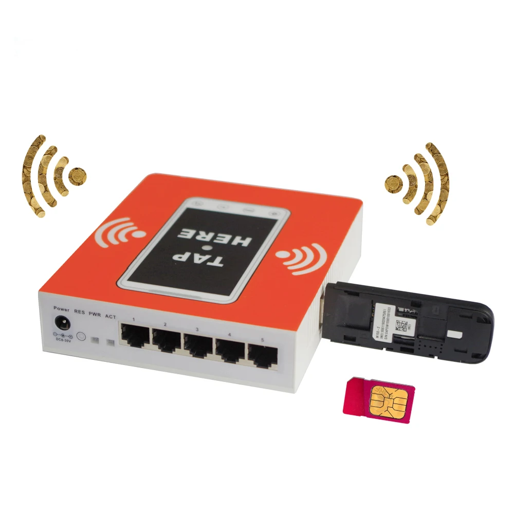 

Self Service Money Making 4G WiFi Mikrotik Wireless Router Hotspot, N/a