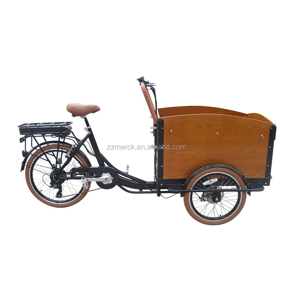 

Free Tariff Manufacturer Three Wheel Front Box Pedal Assist Electric Cargo Trike