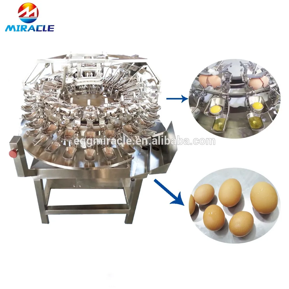 Fullautomatic Use Liquid Egg Separating Equipment/egg Breaker Making