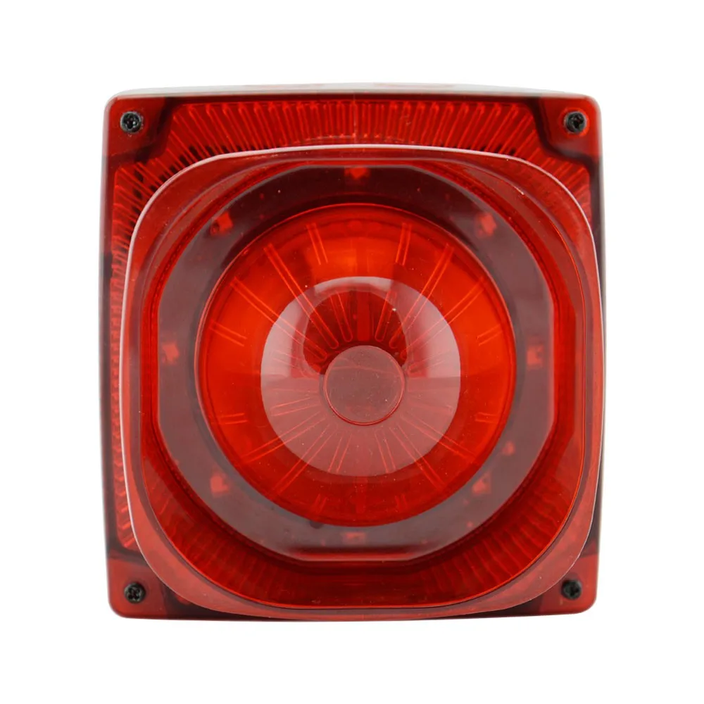 Waterproof Conventional 24v Fire Alarm System Strobe Sounder And Horn