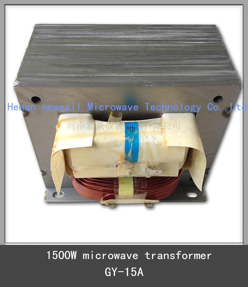 industrial microwave oven parts / 1500W high voltage microwave transformer 