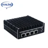 Cheap NUC PC 4 Ethernet Nic Fanless Mini Computer with Intel J3160 CPU Support AES-NI