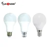 China factory direct sale led lighting 3w 5w 7w 9w 12w 15w 18w 20w 25w A60 E27 E14 B22 IC Led bulb