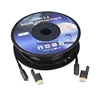 RJC1078D-30meters Accept OEM logo sticker box 2160p 3D 4k Heading Detachable fiber optical aoc ultra long slim HDMI cable