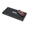 Easy control matrix via IR receiver, front keypad and PC (via RS232 port) 4x4 HDMI Matrix Switcher LCD TV