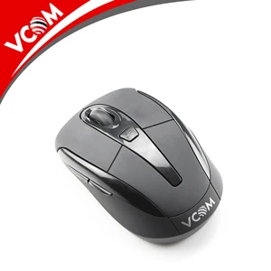 Free Sample Black 2.4Ghz Optical USB Wireless Mouse