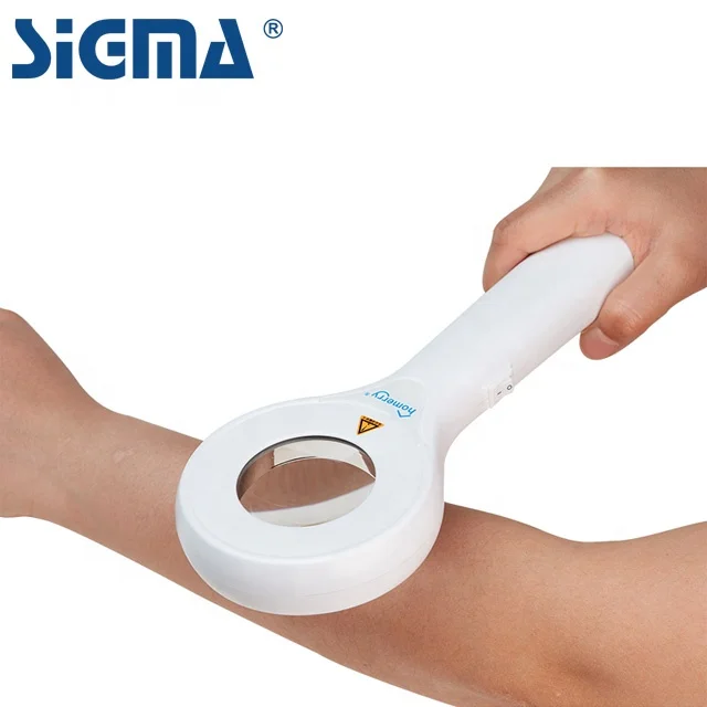 

Dermatoscope Wood's Lamp Skin Analyzer UVA Woods Lamp Skin Examination Vitiligo Inspection Detection SW-12 Dermatoscope