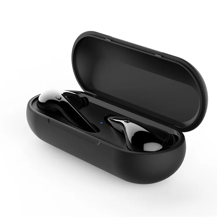 

Small Blue Tooth Sport Earbuds Headphones Syllable Wireless Earphone With Mic