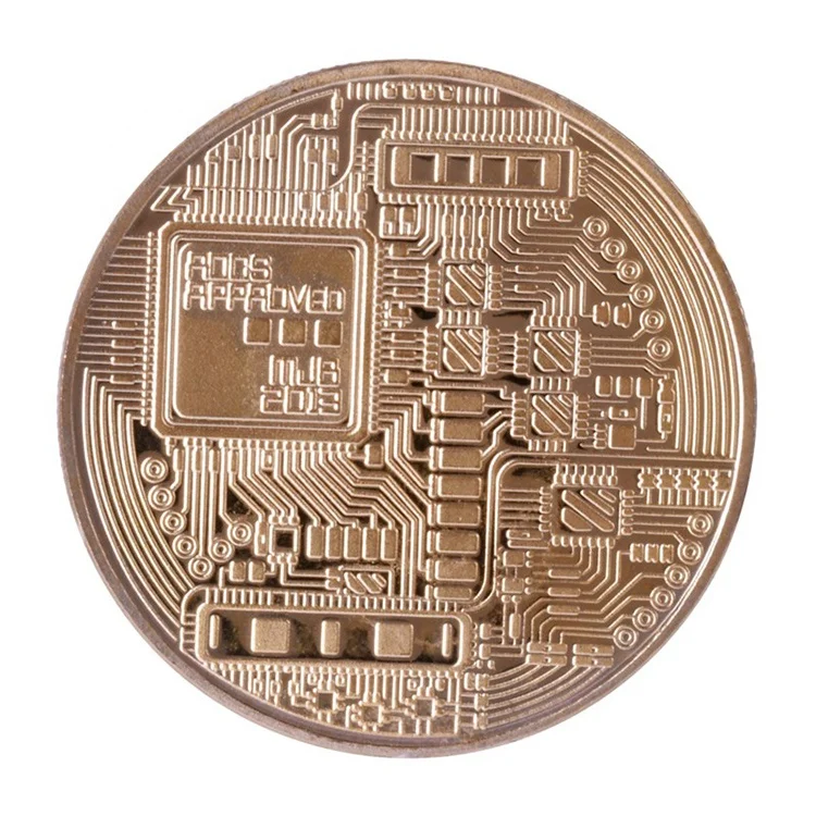 Hot selling custom high quality commemorative bitcoin coin