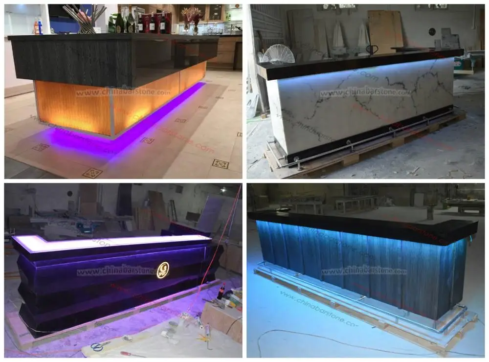 illuminated Led Bar Counter