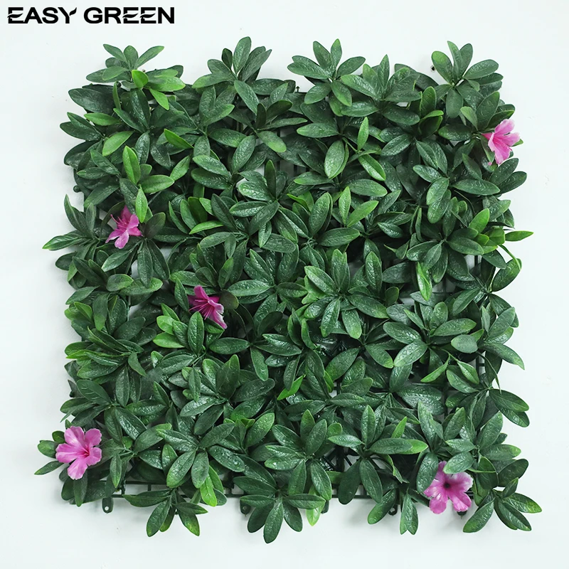 

New design 50 x 50 cm artificial vertical garden plant detachable decorative artificial boxwood hedge indoor home decoration