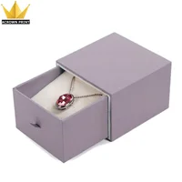 

Handmade beautiful cardboard packaging gift choker necklace packaging paper drawer jewellery box