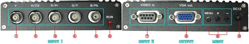 CNC Monitor Replacement,RGB MDA CGA EGA to VGA converter