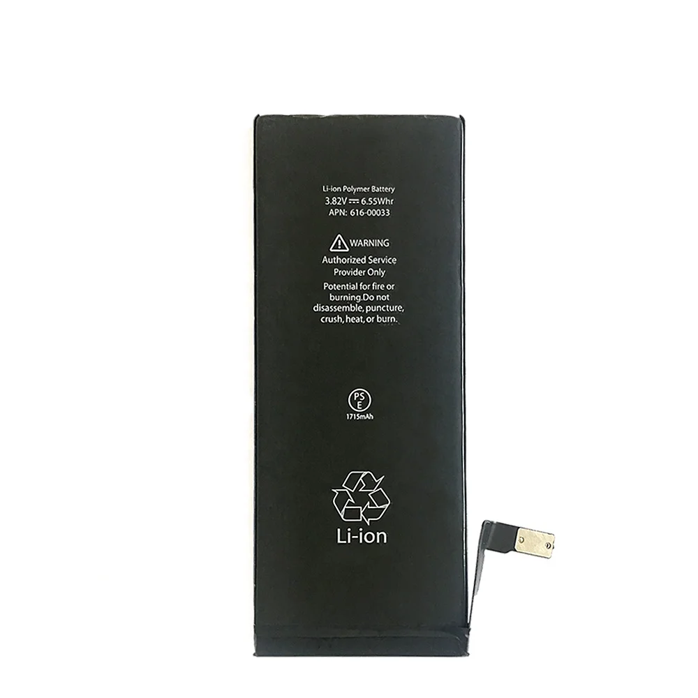 

Factory wholesale Batteries IC Full Capacity gb t 18287 2013 mobile phone battery for iphone 5 5s 6 6plus 6s 6sp 7g 7p 8g 8p, Black