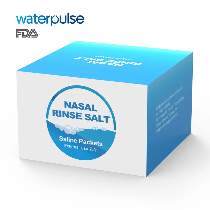 
Waterpulse Saline wash for nose Sea Salt Packet Nasal Wash Salt 