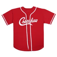 

Custom design button down baseball jerseys for men