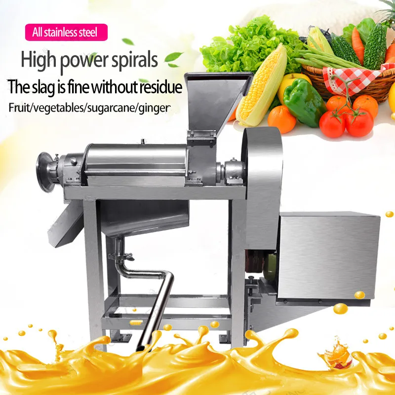 Screw Type Watermelon Juice Extractor Wheatgrass Electric Banana Juice