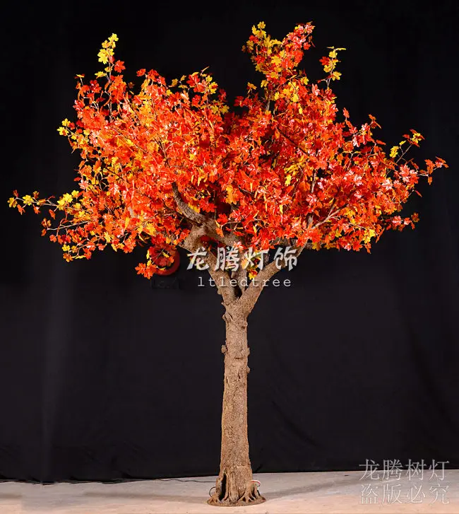 4m Artificial Outdoor Led Maple Tree Light Christmas Lamp Buy Led