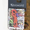 DC comics action figure bioworld Wallet Comics/Flash/X-men/Green Lantern logo Purse