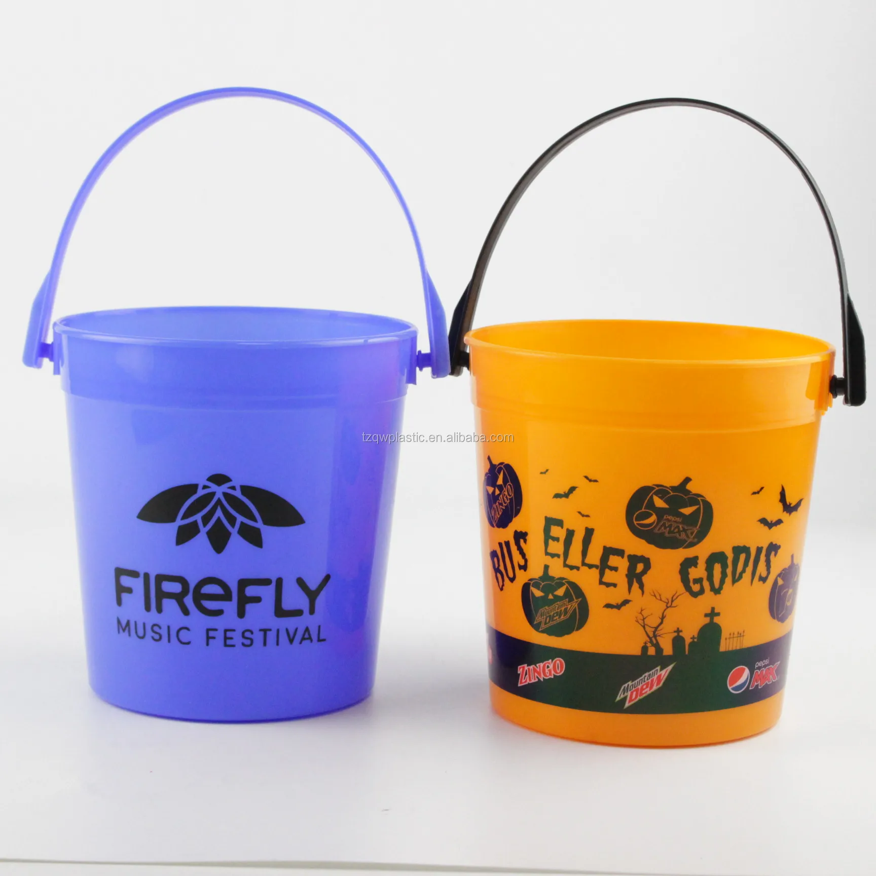 32oz Plastic Cocktail Punch Buckets With Handle For Party Buy Punch