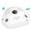 960p 4G wifi ip camera built in fisheye 360 degrees wide angle micro sd card slot security indoor p2p onivf
