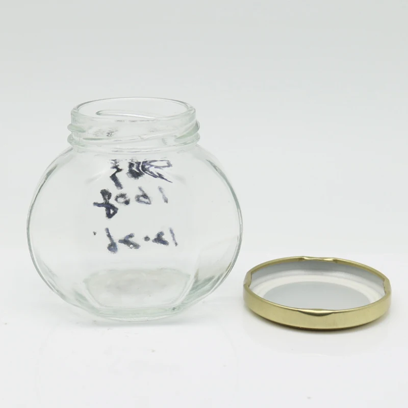 

Migpack glass jar honey for food