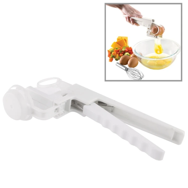 

Ez Cracker / Egg Cracker / Egg Separator, White