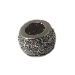 Beadsnice ID 28349 wholesale 925 silver jewelry findings spacer DIY bracelet loose beads