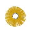 high bending strength convex type plastic wafer brush