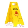 Plastic Signs Caution Warning Wet Floor Safety Cone yellow square caution cones