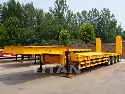 TITAN 8 Axle Telescopic Extendable Lowbed Trailer