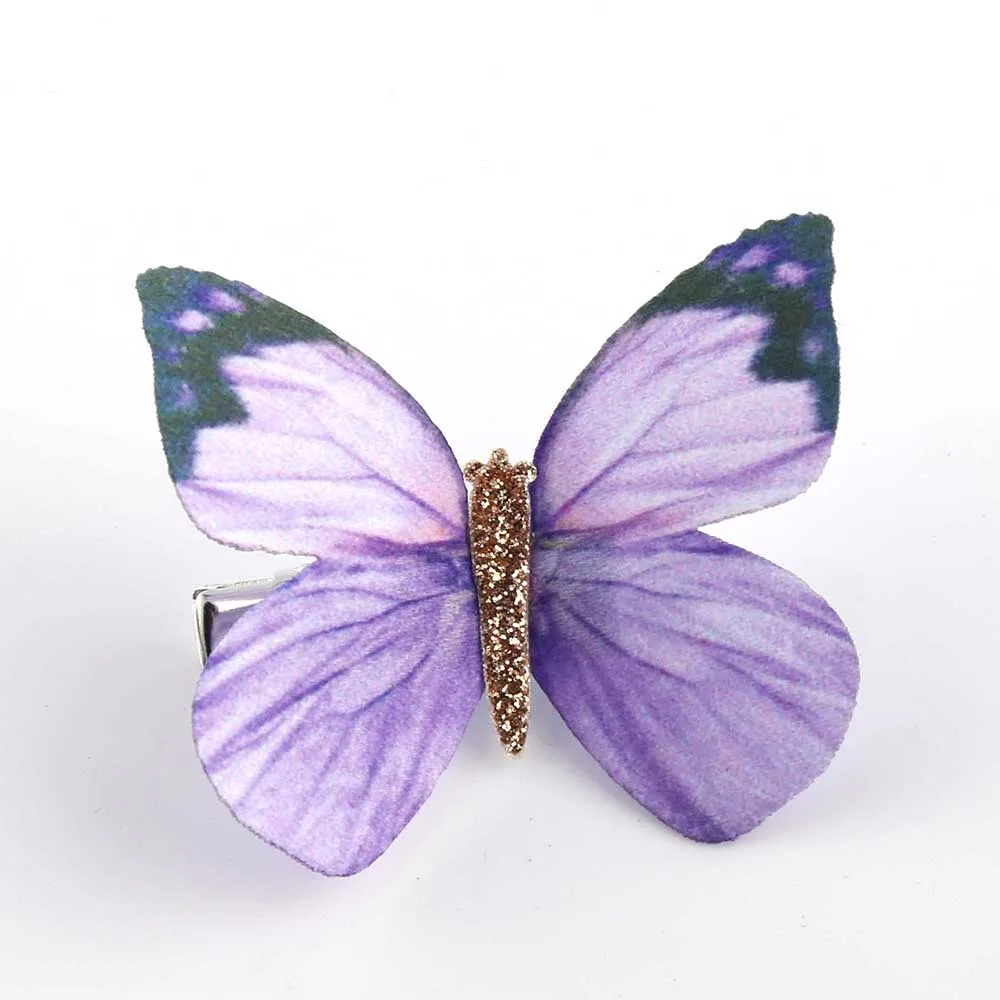 Cloth Artificial Butterfly Hair Accessories Clips For Girls Buy