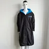 waterproof dry robe hooded changing surf robe for adult warm cotton/microfiber lining