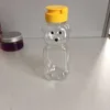 240ml 360ml Honey bear bottle,plastic bear shape honey jar for sale