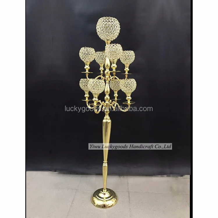 Lg20180814 3 Wedding Banquet Occassion 1 2m Tall Gold Floor