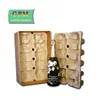 Moulded Pulp Paper Wine Bottle Packaging For Storage Beer Red Wine Tray Package For Sale