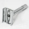 JDK Double Edge Safety Razor Blades Shave Shaver Butterfly Chrome silver