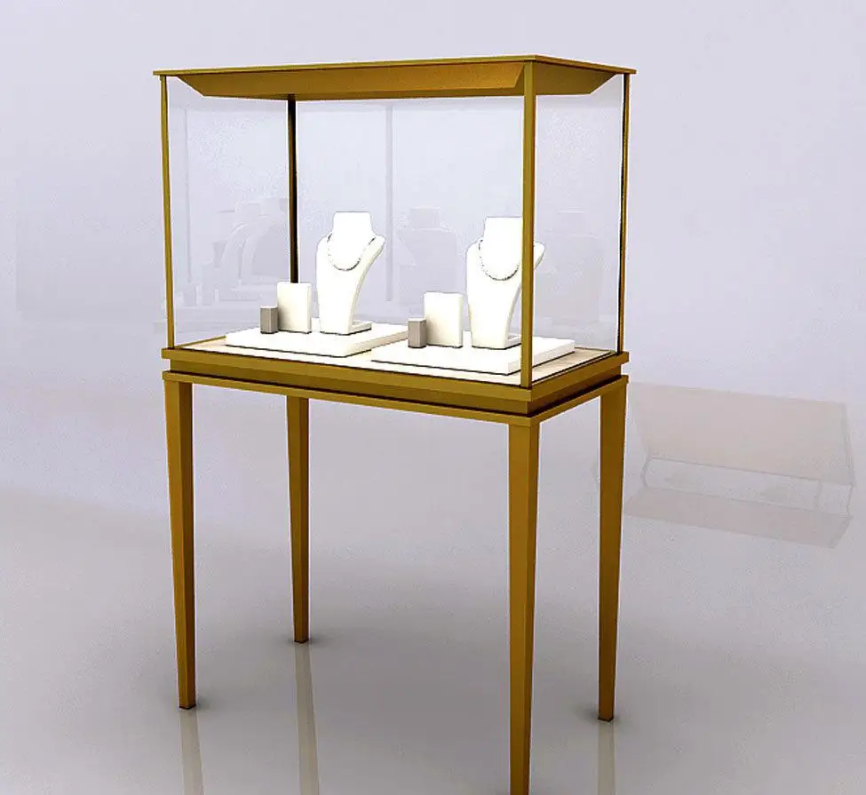 Modern Popular Portable Jewelry Display Case Led Lights,Beautiful