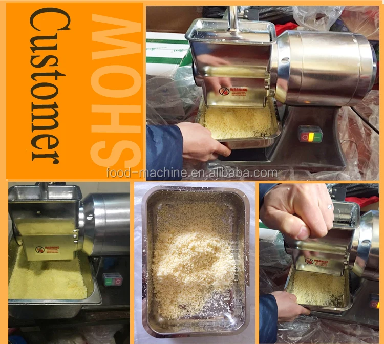 Commercial Electric 40kg/H Cheese Grinding Machine Cheese Grinder Shredder  Machine - China Cheese Grinder Machine, Cheese Grater Machine