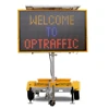 G032606 Highways Waterproof Portable Solar Powered Trailer Mounted LED Mobile Programming GPS Tracking Traffic Signs