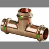 Lot of 12, 1/2" 1/4" Viega Copper Press Fittings, Viega Tee.