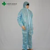 Disposable waterproof and oilproof safety work wear overall