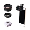 Universal Clip 0.42X Fisheye 10x Macro Lens Mobile Phone