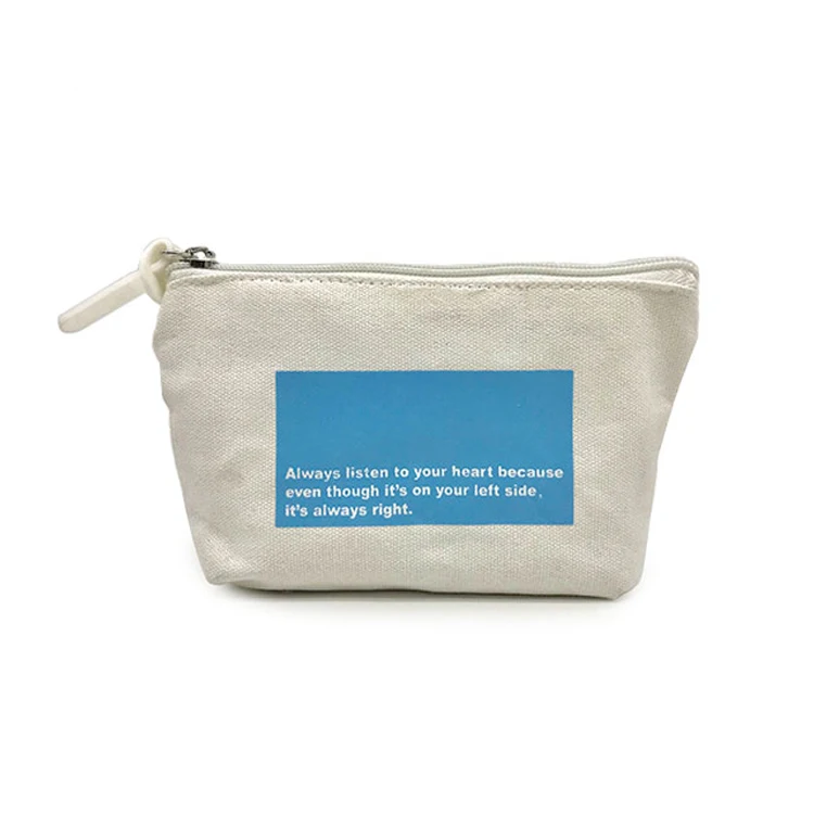 organic cotton makeup bag