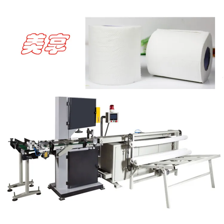 High Efficiency Full Automatic Toilet Paper Roll Cutting Machine Buy