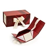 sleek and contemporary customized printing foldable magnetic folding paper gift box for body lotion packing