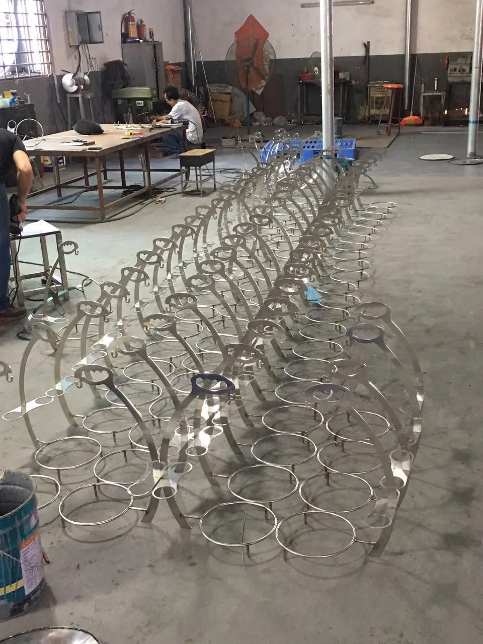 Yinger bbq Tableware Serving Kebab Skewer Rack Wire espetada stand