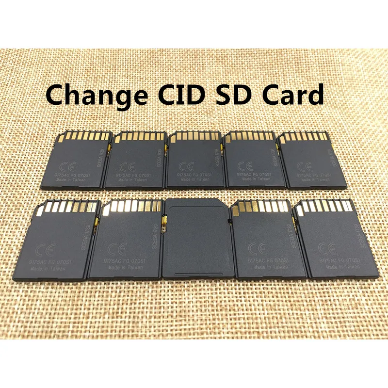 change cid on sd card