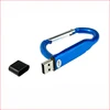 Aluminum carabiner USB flash drive shaped carabiner hook with USB 4GB 16GB 32GB