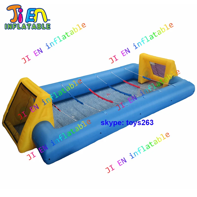 

Free air shipping big inflatable soocer field, portable cheap inflatable football court, inflatable football field on sale, Same like picture;or custom make